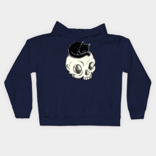 Skull and Kitty Kids Hoodie